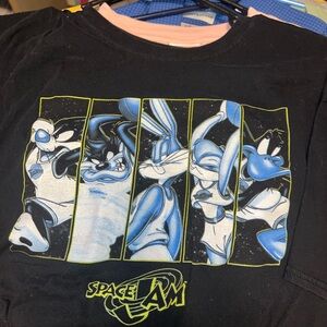 Rue21 Black Space Jam Graphic Tee